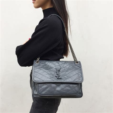 ysl niki lou lou college bag|ysl niki bag size guide.